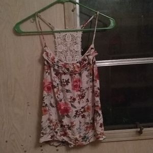 Floral tank top